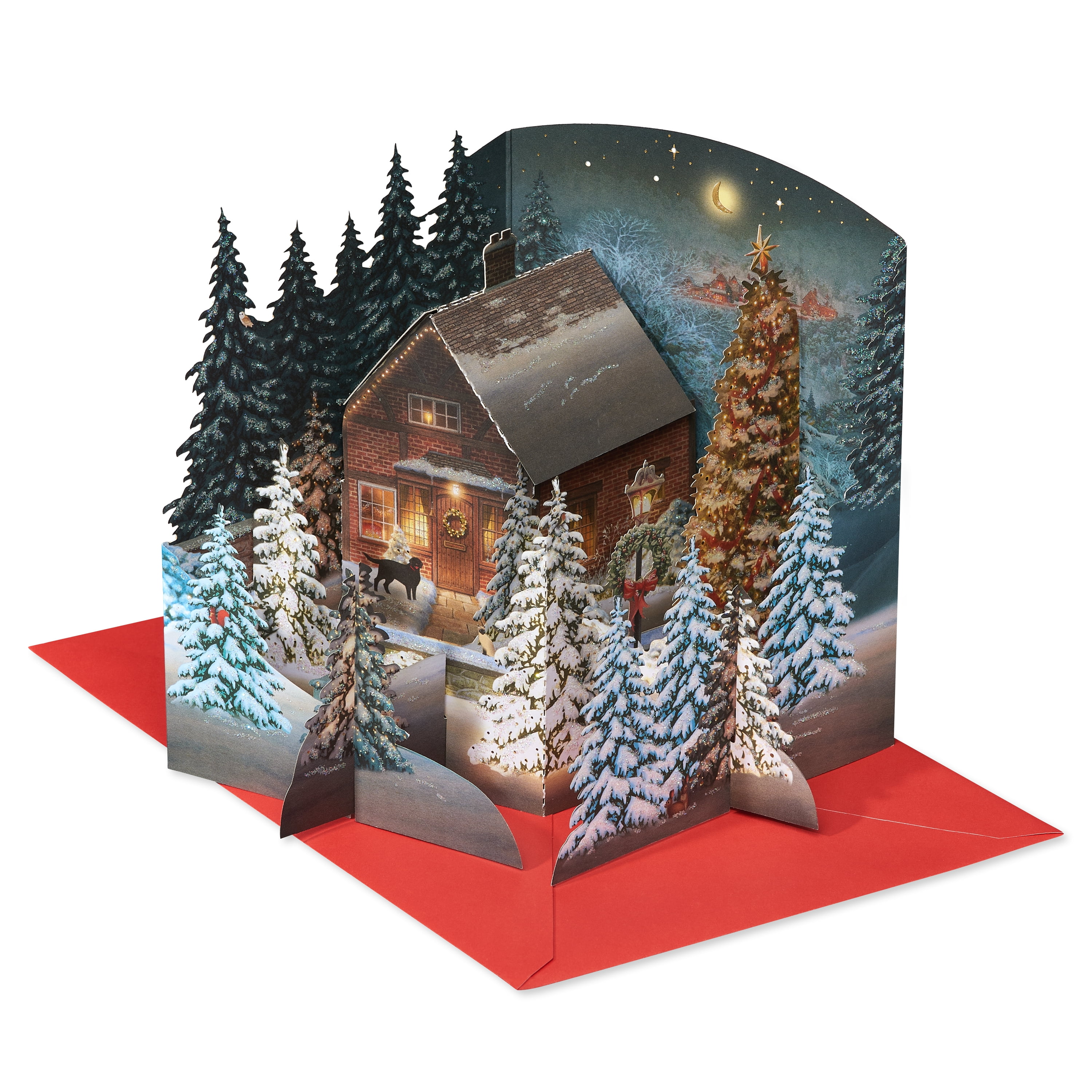 American Greetings Magic Moments Christmas Pop-up Card (Season's Greetings)  - Walmart.com