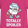 thumbnail image 3 of Instant Message - Totally Spoiled - Toddler And Youth Girls Short Sleeve Graphic T-Shirt, 3 of 6