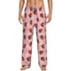 thumbnail image 1 of Balery Strawberries Pantalones de pijama para hombre, pijama ultraligero, pantalón de descanso-Large, 1 of 6