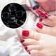 thumbnail image 3 of 100pcs Full Cover Toenail Tips - Press-On Nail Art Fake Nails for Toes - 10 Sizes Nail Extensions with Storage Box, 3 of 5