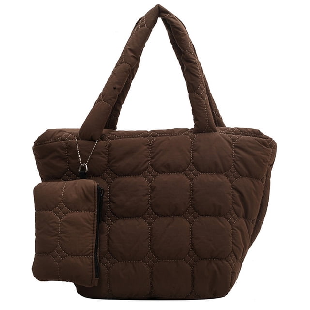 Bolso grande acolchado tipo tote para mujer, bolso acolchado tipo tote, bolso acolchado tipo tote, bolso de hombro acolchado tipo tote