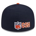 Men's New Era Cream/Navy Chicago Bears 2023 Sideline Historic Low
