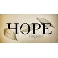 thumbnail image 3 of Gango Home Decor Contemporary Embrace Your Faith, Hope - Hang On to It, & Love Holds It All Together by Robin-Lee Vieira (Ready to Hang); Three 18x8in Black Framed Prints, 3 of 6