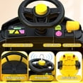 thumbnail image 4 of East doll 12V Electric Ride on Toy, Push Car for Toddler with Remote Control, 360°Spin, 5-Point Safety Belt, 1.3-2.5MPH, Music, Horn, Kids Ride On Toy Ages 1-3, Yellow, 4 of 9