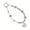 grey, variant on Decorative Phone Jewelry Charm - Compact Multi-Device Lanyard with Metal Accents