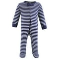 thumbnail image 4 of Touched by Nature Unisex Baby Organic Cotton Sleep and Play, Lighthouse Seagull, 0-3 Months, 4 of 5