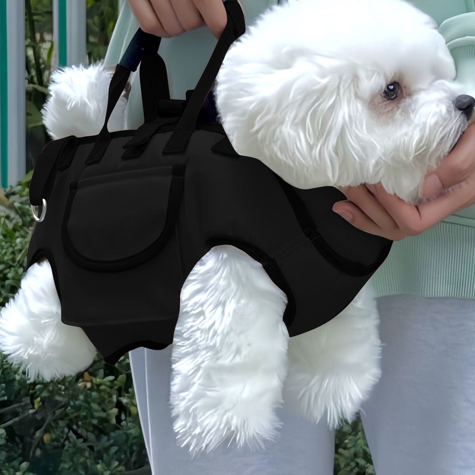 Pet Carrier Backpack for Small Dogs, Airline Approved Travel, Breathable Mesh Backpack Carrier with Leash, Hands Free Dog Carrier
