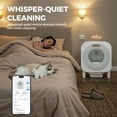 thumbnail image 3 of Garvee Self Cleaning Litter Box, 68L Automatic Cat Litter Box for Multiple Cats with APP Control and Dual Safety Protection, Odor Removal Smart Pet Litter Box with 1 Roll Trash Bags, 3 of 8