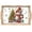 Christmas Snowman, variant on FLOPESN DIY Diamond Art Painting Handmade Wooden Tray,Creative Design Serving Dinner Plate for Coffee Living Room Home Organizer-Peafowl