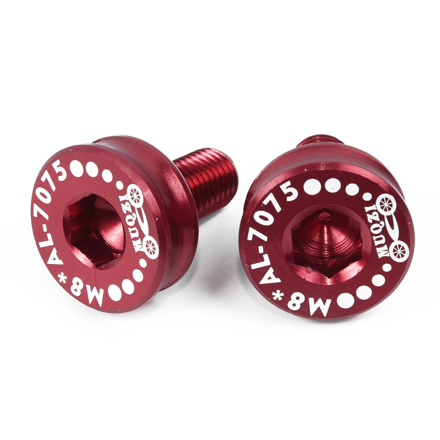 Bike Bicycle Cycling Bottom Bracket Axle Crank 8MM Allen Key Arm Bolts Crank M8
