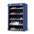 thumbnail image 1 of Zapatera de 5 Niveles Multifuncional | Estante para Zapatos | Almacenamiento de Calzado de Acero Inoxidable | Closet Organizador para Tenis | Tela Impermeable, 1 of 5
