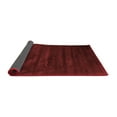 thumbnail image 2 of Ahgly Company Indoor Round Abstract Red Contemporary Area Rugs, 3' Round, 2 of 4