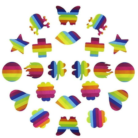 11 Pairs Nipple Cover Self Adhesive Breast Pasties Disposable Multi Designed Nipple Covers