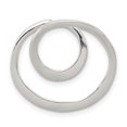 thumbnail image 1 of Pendentif en Forme de Cercle Poli en Argent Sterling 925, 1 of 2
