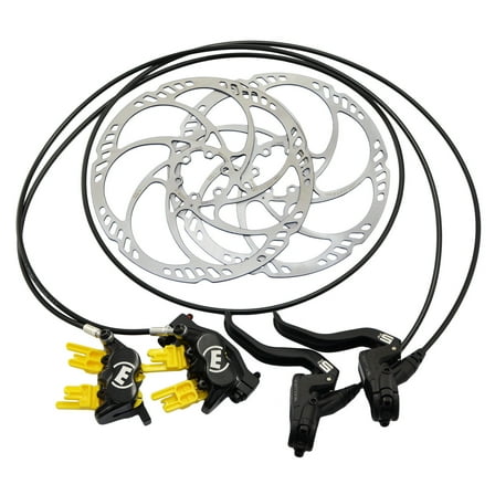 Magura MT5 4-Piston Post Mount Hydraulic Disc Brake Set w/ 203mm Rotors (F R) #MG2556
