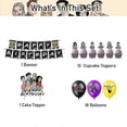 thumbnail image 5 of Friends Theme Birthday Decorations Balloons Cake Topper Banners Set, 5 of 5