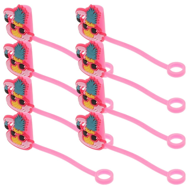 MERRYHAPY 8Ud Cubiertas De Silicona Para Pajillas Protectoras Y A De Salpicaduras