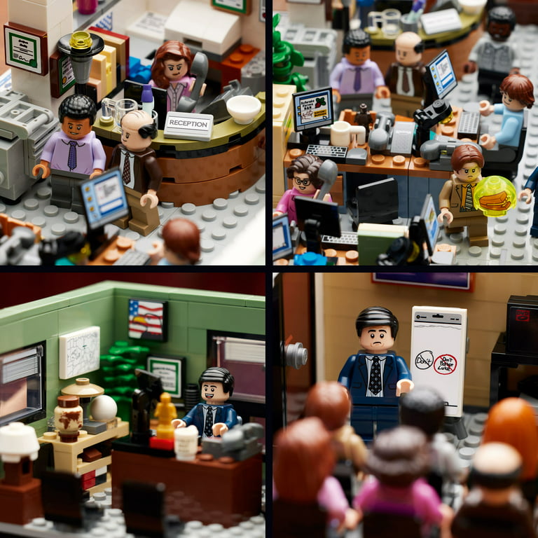 LEGO Ideas The Office 21336 US TV Show Series Dunder Mifflin Scranton Model  Building Set, 15 Characters Minifigures, Iconic Gift for Adults and Teens
