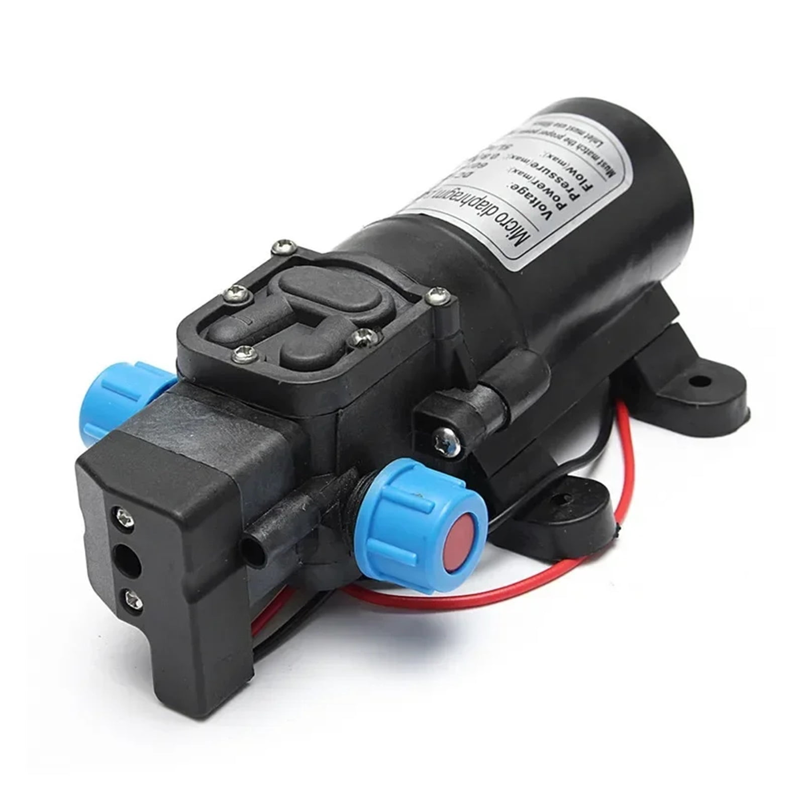 Agricultural Electric Water Pump Black Micro High Pressure Diaphragm Water Sprayer Car Wash 12V