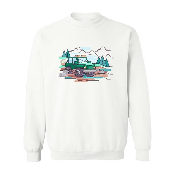 Mountain Trip Sweatshirt Men -Image by Shutterstock, Male Medium