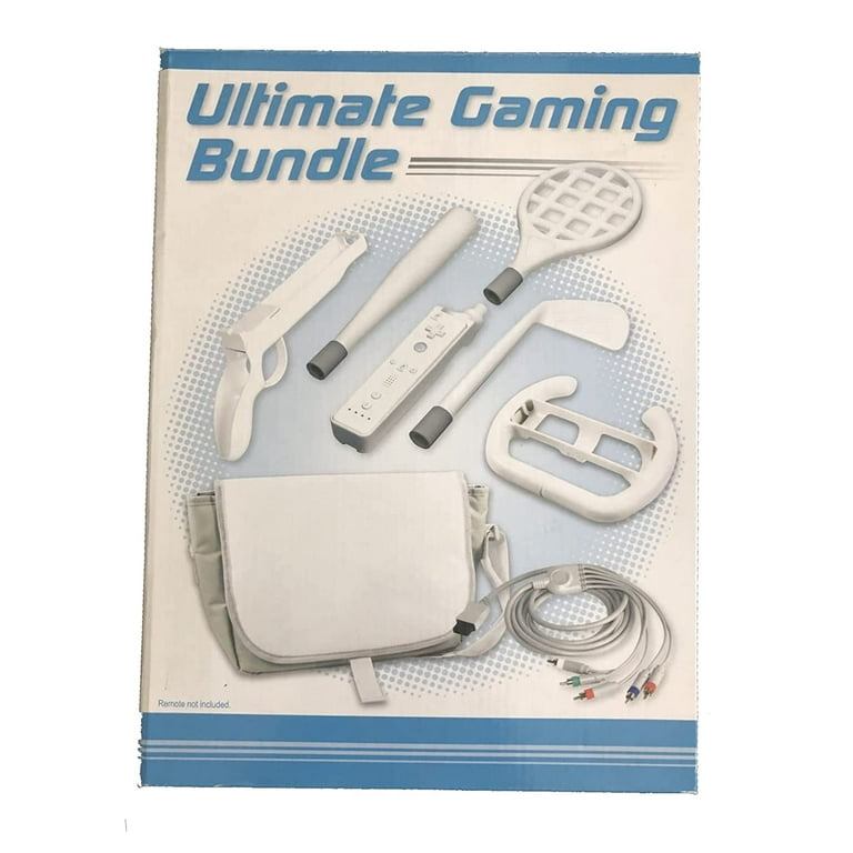Digital Gadgets Deluxe Wii Gaming Bundle - Stand, Bag, Sports Kit