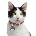 thumbnail image 4 of Personalized Pet Id Tags, Cute Mini Cat Shape Metal Name Tags for Collars, Anti-Lost Pet Identification Tag with Split Ring, 4 of 6