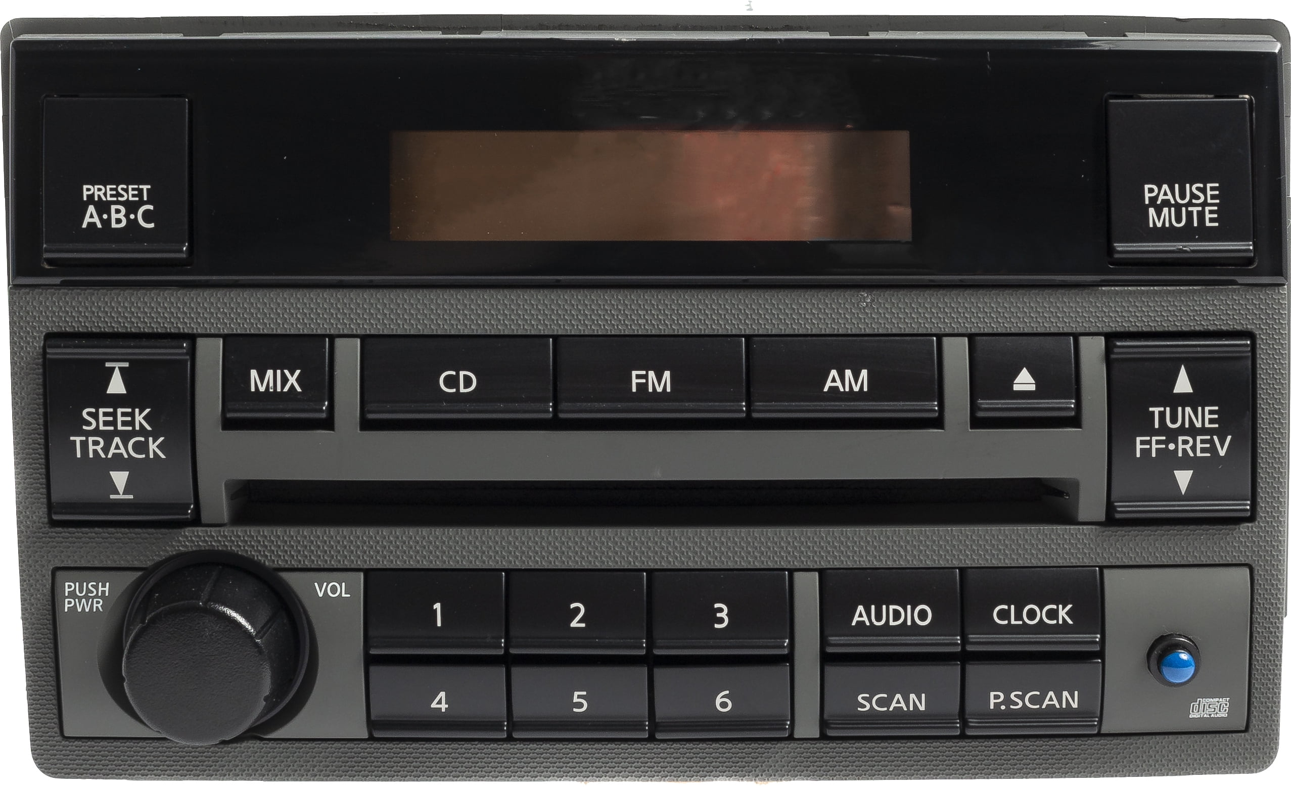 Restored 20052006 Nissan Altima AM FM Radio CD Player w Bluetooth Gray Part 28185ZB10A (Refurbished)