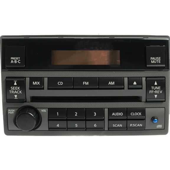 Restored 20052006 Nissan Altima AM FM Radio CD Player w Bluetooth Gray Part 28185ZB10A (Refurbished)