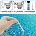 thumbnail image 4 of CPAN 100PCS 7in1 Dip Test Strips Swimming Pool Water For SPA PH Tester Paper, 4 of 9