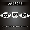 thumbnail image 2 of Attack Graphics Number Plate Backgrounds for Honda CRF150R Expert 2007, 2 of 2