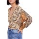 thumbnail image 1 of Blusa estampada Free People para mujer multicolor extra pequeña estilo Pullover, 1 of 1