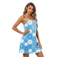 thumbnail image 5 of Ekouaer Cotton Sleep Shirts for Women Sleeveless Night Shirts for Sleeping Tank Nightgown Soft Nightdress, 5 of 6