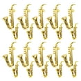 thumbnail image 4 of Amosfun Miniature Saxophone Model Set, 20-Piece Golden Collectible Instrument, Ideal for Music and Display, 4 of 7