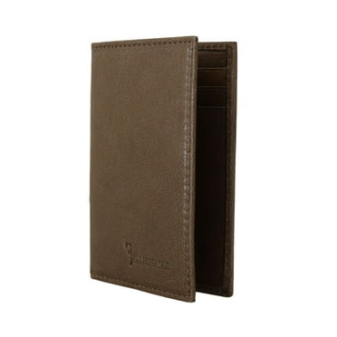 Billionaire Italian Couture Elegant Leather Men's Wallet in Brown