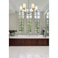 thumbnail image 2 of Z-Lite 3033-6 Emily 6 Light 38" Wide Chandelier - Nickel, 2 of 7
