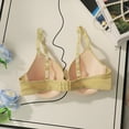 thumbnail image 4 of Bra, Comfortable Everyday Bra For Home Use Versatile Design For All Seasons Pairs Well With Shorts Wardrobe Staple Breathable And Soft Fabric For Daily Wear, Bras for Women(Beige,80C), 4 of 9