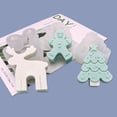 thumbnail image 4 of Gingerbread Man Elk Christmas Tree Silicone Mold, 4 of 7