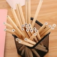 thumbnail image 5 of Natural Wood Pencil HB Blank Hexagonal Non-toxic Standard Sketch Drawing Pencil Stationery Office School Supplies, 5 of 7