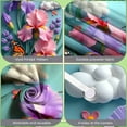 thumbnail image 4 of Floral Theme Hello Spring Banner Butterfly Accents Spring Display Colorful Design 3D Lettering Floral Backdrop for Spring Party Garden Gathering Outdoor Event, 4 of 9