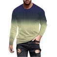 thumbnail image 2 of Blusas y camisas de manga larga y cuello redondo para hombre, camisetas casuales con estampado de moda y cuello redondo, blusa de manga corta para hombre, 2 of 5