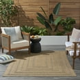 thumbnail image 2 of Nourison Natural Seagrass Indoor/Outdoor Natural 5' x 7' Area Rug (5x7), 2 of 9