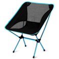 thumbnail image 1 of Chaise de Camping Pliante Portable Ultra-Légère Compacte avec Sac de Transport pour Randonnée, BBQ, 1 of 5