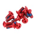 thumbnail image 4 of Bike Disc Brake Rotor , 12pcs Sturdy Bicycle Rotor Screw Flat  For Road Bicycles For Mountain Bikes Red,Green,Blue,Multicolor, 4 of 8