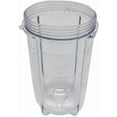 thumbnail image 1 of JOYSTAR 1 pcs 16oz Replacement Tall Jar Cup Fits Original Magic Bullet Blender Juicer,cups Compatiable with Model MB1001/MB 1001B/MBR-1701 /MBR-1702 /MBR-1101 /MB-BX1770-02/MBR-0301 (1, 16oz Tall cup), 1 of 5