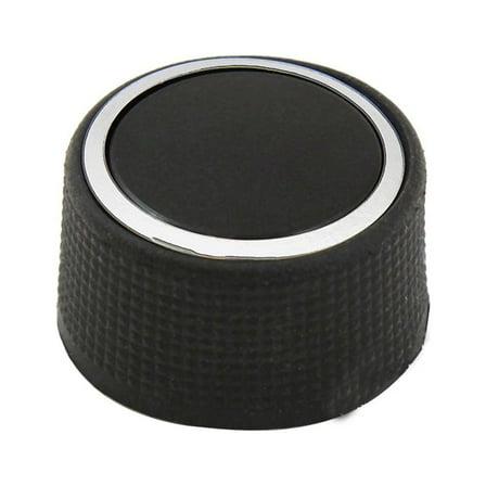 EXHUMKY 1 Piece Radio Volume Control Knob in Black for Car Interiors