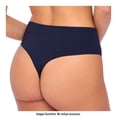 thumbnail image 3 of Tanga Ilusión para Dama, Cintura Alta Estampada Negro Talla EG, 3 of 4