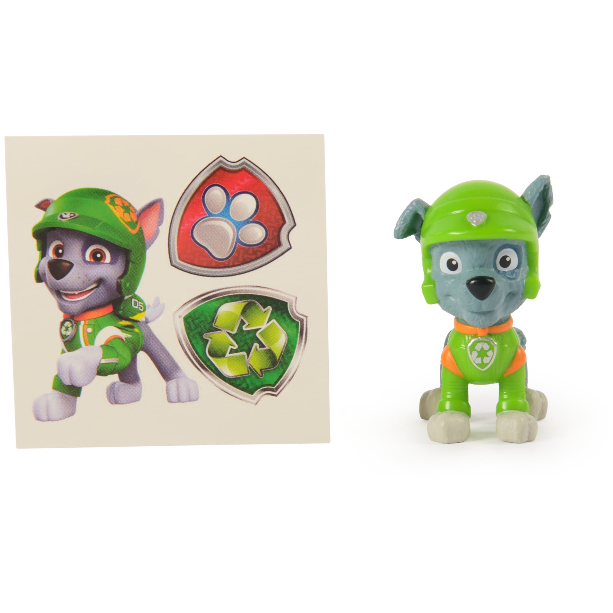 ポウパトロール Paw Patrol - Rocky's Lights and Sounds Recyling Truck [品][並行輸入品] Paw Patrol Snow Rescue \u2013 Rocky with Transforming Pup Pack and