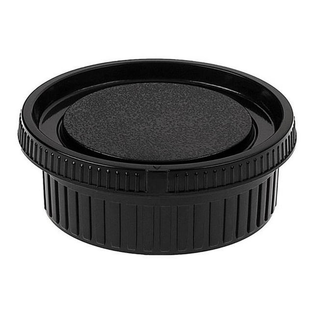 Fotodiox Cap-Set-MD-BLK Camera Body & Rear Lens Cap Set for Minolta Cameras & Lens, Black