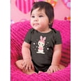 thumbnail image 2 of Cute Banny W Hearts Bodysuit Infant -Image by Shutterstock,  Newborn, 2 of 4