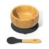 Baby Bowl + Spoon | Bamboo & Silicone
